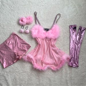 AUSTIN POWERS FEMBOT DOLL COSTUME PINK DOLLS KILL